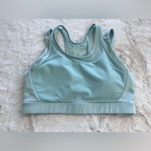 Mono B Women's Mesh Racerback Sports Bra Size Medium